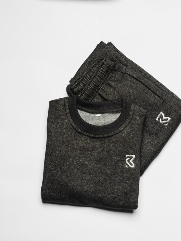 PREMIUM EMBROIDERED SWEATSHIRT AND JOGGERS SET