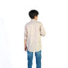 Boys’ Beige Striped Casual Shirt - Image 4