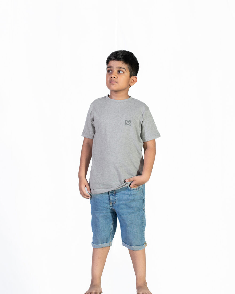 Boys’ Classic Grey T-Shirt