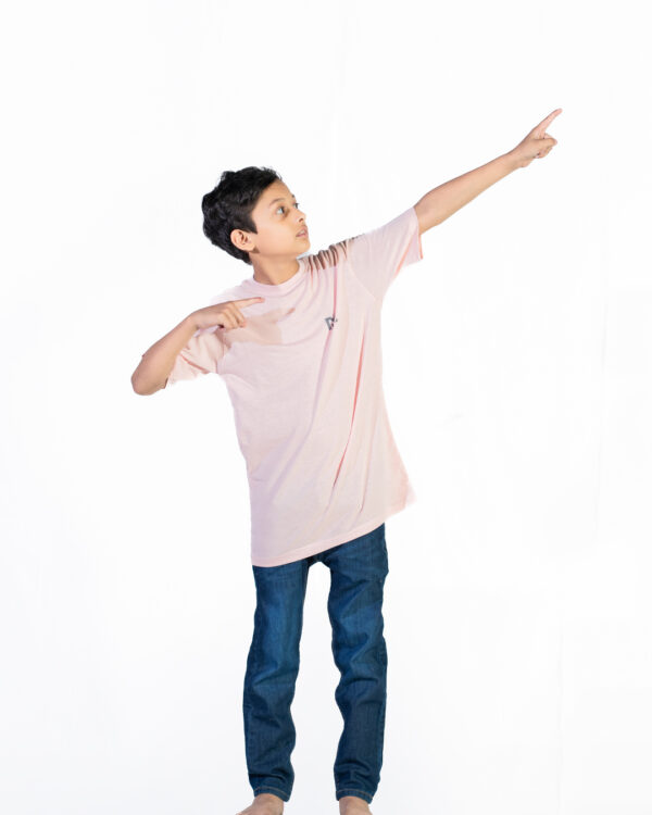 peach t shirt