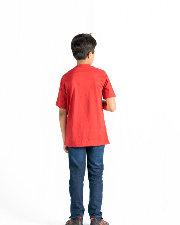 red summer t shirt