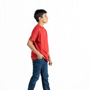 red summer t shirt