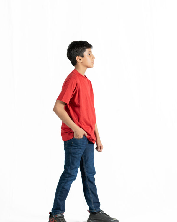 red summer t shirt